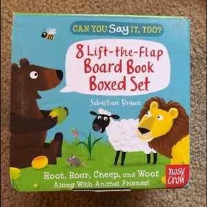 Lift-the-Flap Board Books Boxed Set of 8
